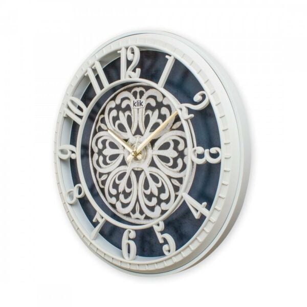 Klik Hısar Asos Dekoratif 40 Cm Çapında Salon Ofis Oda Duvar Saati