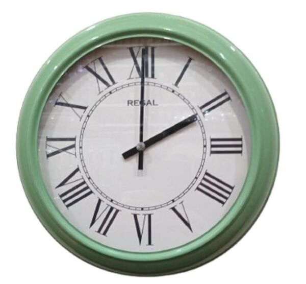 Regal 4290 HWR Özel Seri Metal Kasa Akar Sessiz Saniyeli Duvar Saati