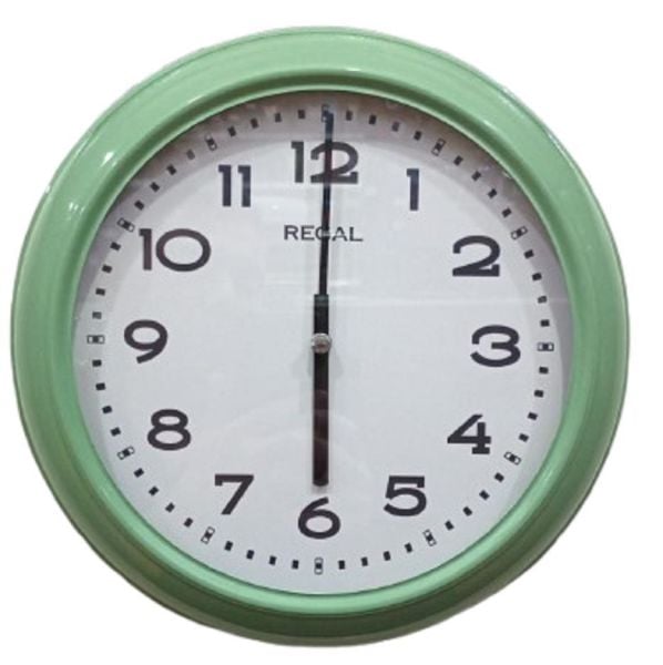 Regal 4290 HW Özel Seri Metal Kasa Akar Sessiz Saniyeli Duvar Saati