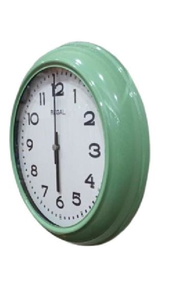 Regal 4290 HW Özel Seri Metal Kasa Akar Sessiz Saniyeli Duvar Saati