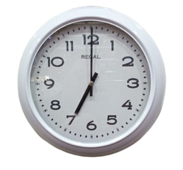 Regal 4290 WW Özel Seri Metal Kasa Akar Sessiz Saniyeli Duvar Saati