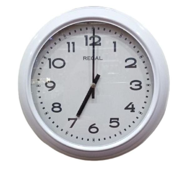Regal 4290 WW Özel Seri Metal Kasa Akar Sessiz Saniyeli Duvar Saati