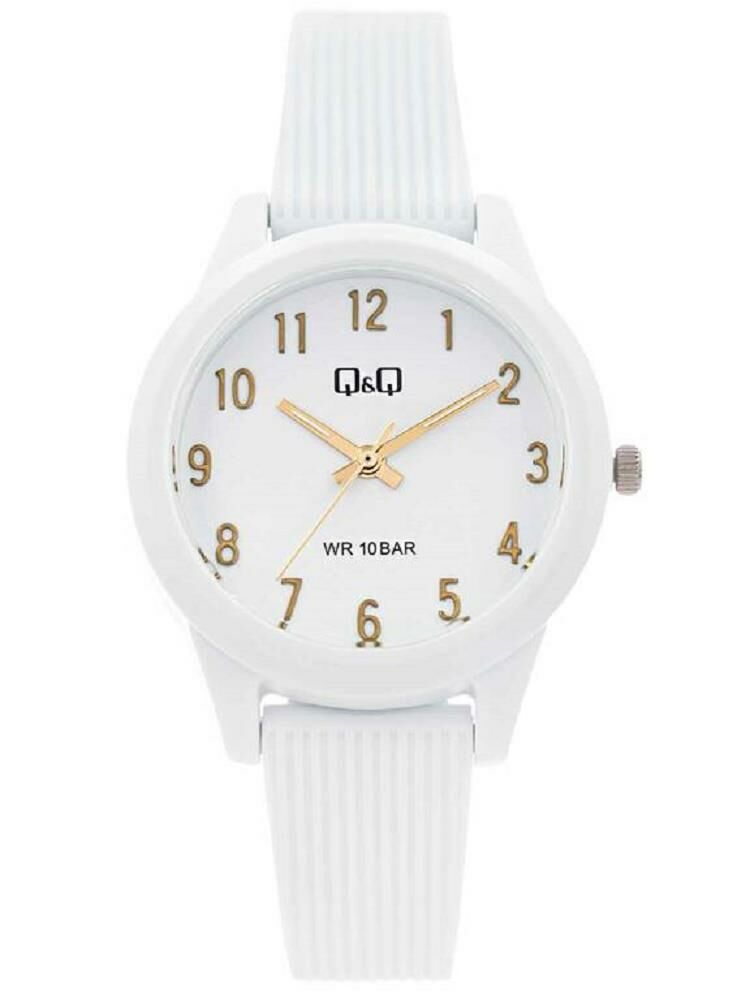 Q&Q VS13J008Y Beyaz-Gold Çocuk Kol Saati