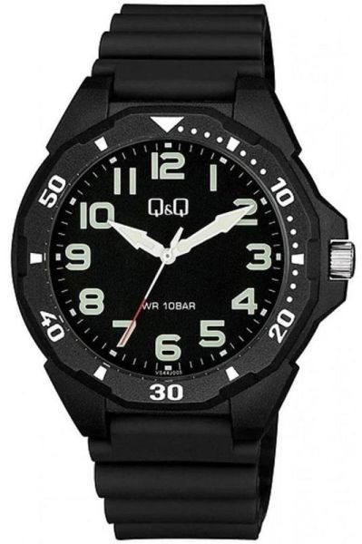Q&Q VS44J003Y Fosforlu Erkek Kol Saati