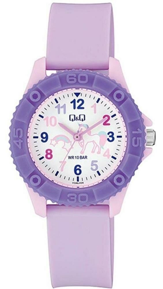Q&Q VQ96J026Y At Desenli Çocuk Kol Saati