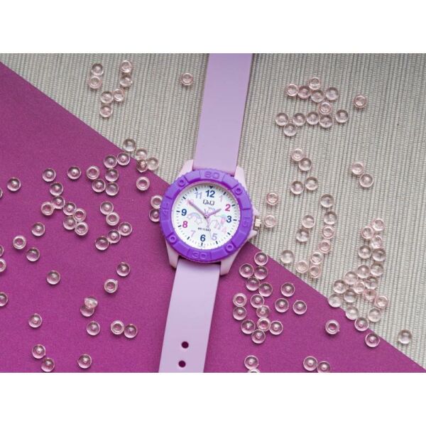 Q&Q VQ96J026Y At Desenli Çocuk Kol Saati