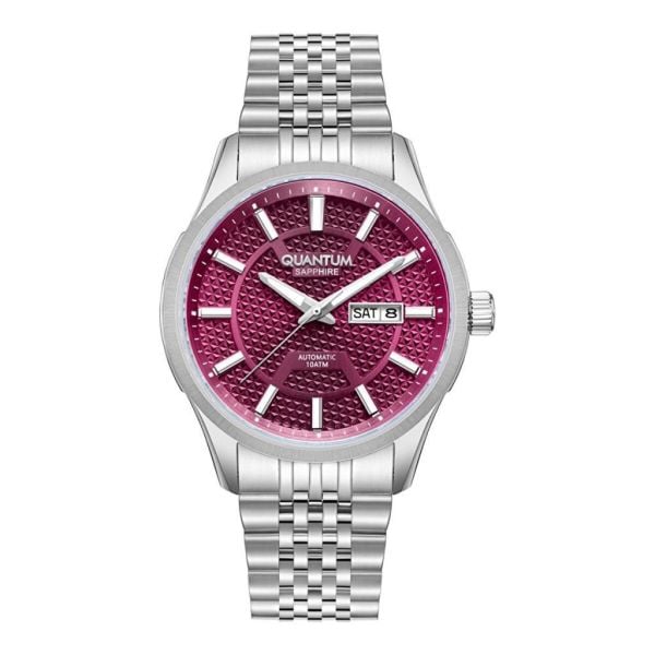 Quantum QMG1238.380 Safir Cam 10 Bar Otomatik Erkek Kol Saati