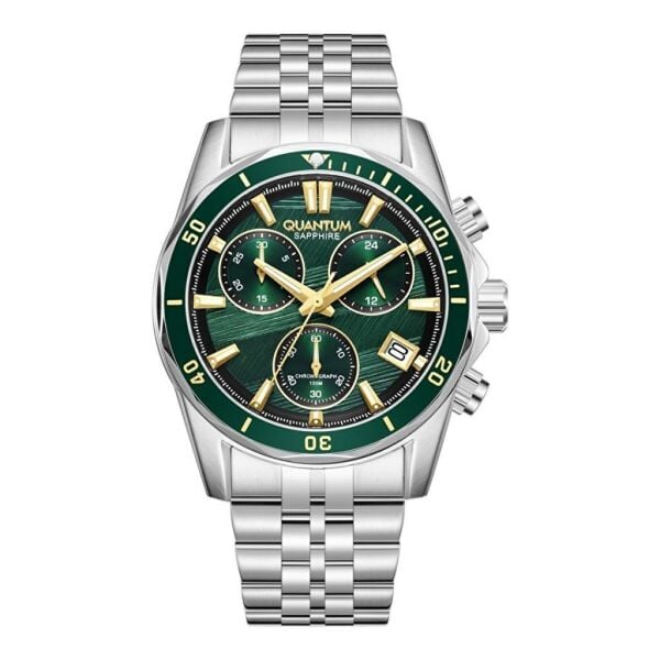 Quantum PWG1234.370 Safir Cam 10 Bar Erkek Kol Saati