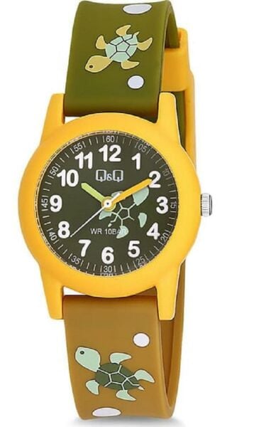 Q&Q VR99J008Y Kablumbağa Desenli Çocuk Kol Saati