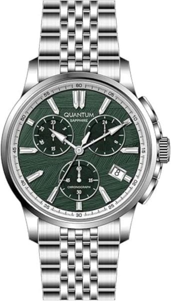 Quantum PWG1214.370 Kronograf Safir Cam 10 Bar Erkek Kol Saati