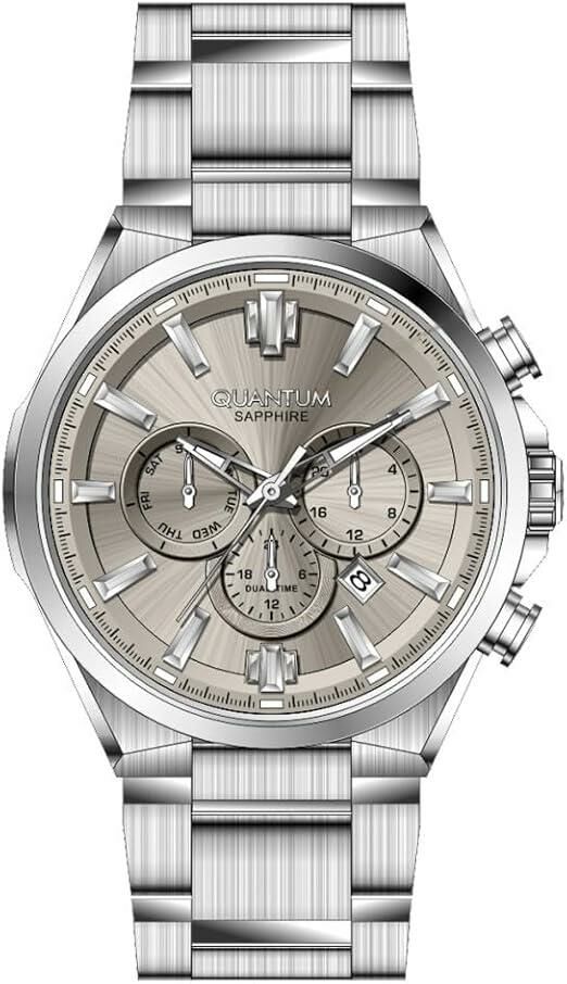 Quantum PWG1094S.372 Safir Cam 10 Bar Erkek Kol Saati