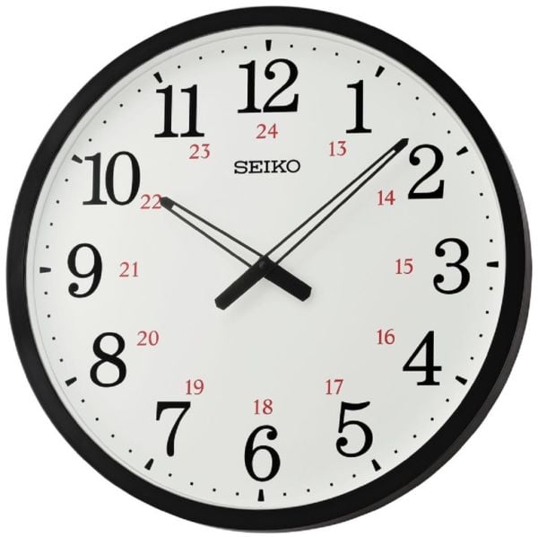 Seiko Clocks QXA819K 24 Saat Dilimli Ofis Salon Oda Dekoratif Duvar Saati