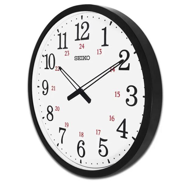 Seiko Clocks QXA819K 24 Saat Dilimli Ofis Salon Oda Dekoratif Duvar Saati