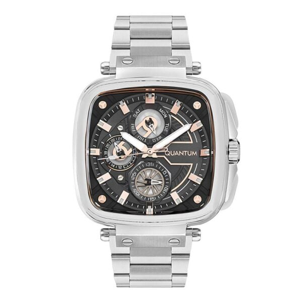 Quantum PWG1092.350 Multifonksiyon Safir Cam 10 Bar Erkek Kol Saati