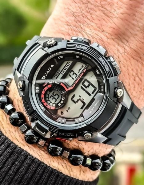 Jaga JL M1198-OACA-2 640051 Dijital Erkek Genç Kol Saati