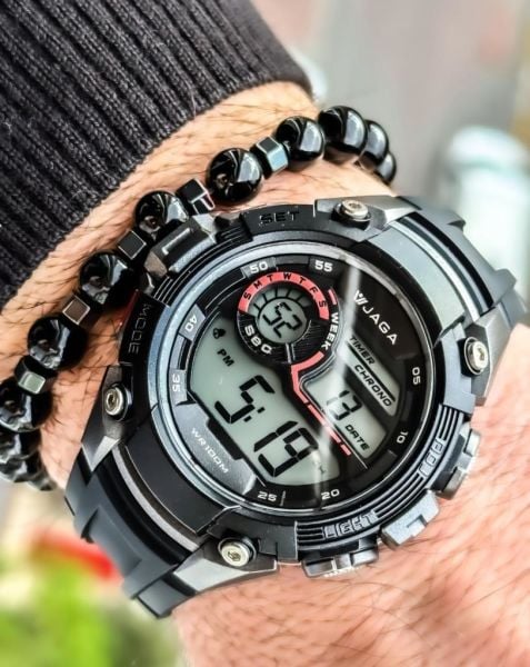 Jaga JL M1198-OACA-2 640051 Dijital Erkek Genç Kol Saati