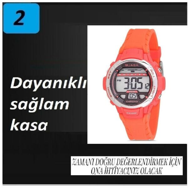 Jaga M1048-OGGG Dijital Çocuk Kol Saati