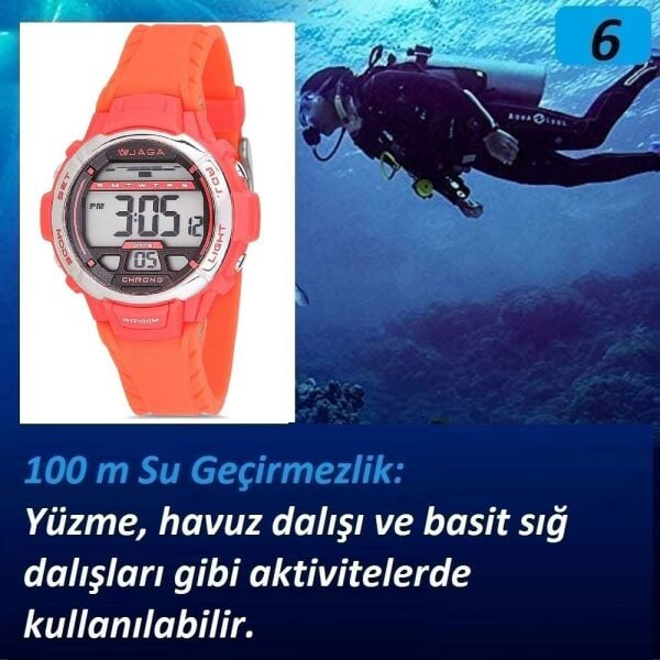 Jaga M1048-OGGG Dijital Çocuk Kol Saati