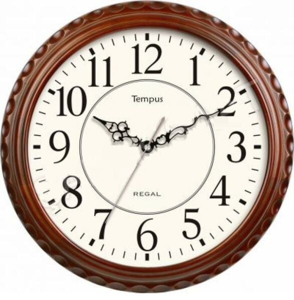 Regal Tempus 1899 AWZ MDF-Lam ve Masif Ahşap Kasa Duvar Saati
