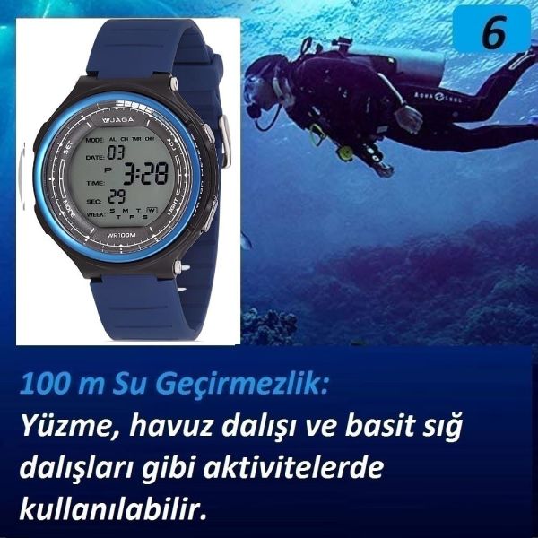 Jaga M1178-OEAE Dijital Çocuk Kol Saati