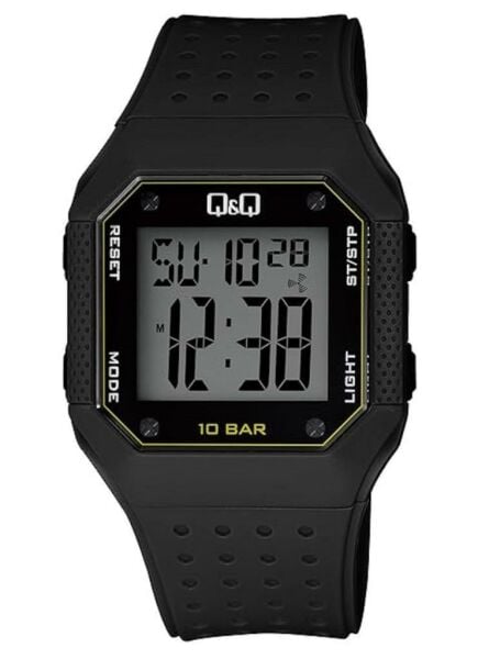 Q&Q M158J005Y Alarmlı Tarihli Kronometreli Işıklı Genç Kol Saati