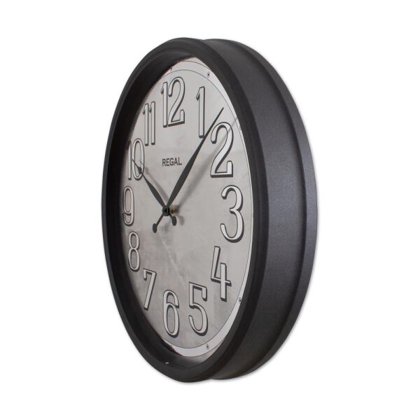 Regal 4510 BS Eskitme Ofis Salon Metal Duvar Saati