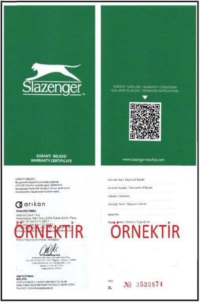 Slazenger SL.09.1822.2.01 Fonksiyonlu Erkek Kol Saati