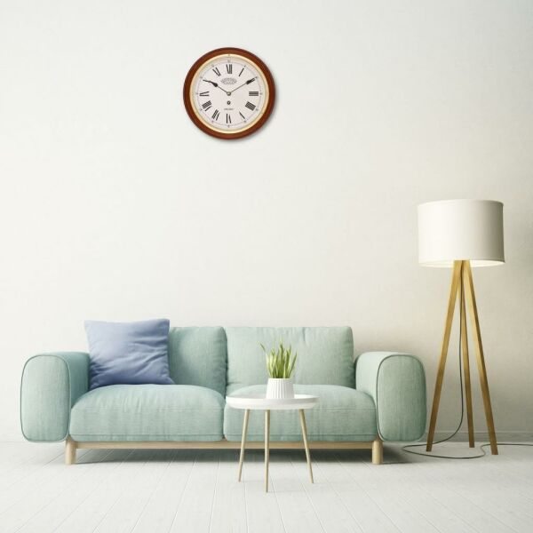 Seiko Clocks QXA144B Ahsap Kasa Kızılağaç Dekoratif Duvar Saati