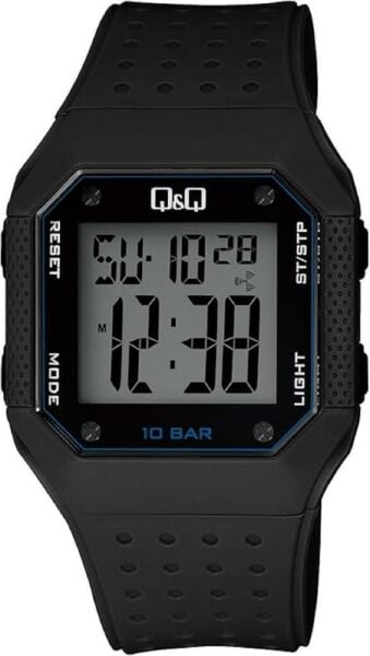 Q&Q M1158J003Y Alarmlı Tarihli Kronometreli Işıklı Genç Kol Saati