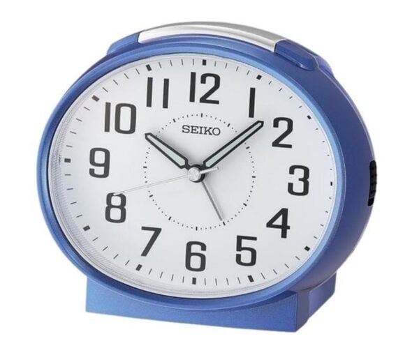 Seiko QHK059L Sessiz Saniyeli Aydınlatmalı Bell Sesli Alarm 5 dk Ertelemeli Masa Saati