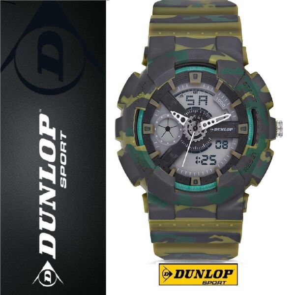 Dunlop DUN-368-G03 Analog ve Dijital Erkek Kol Saati