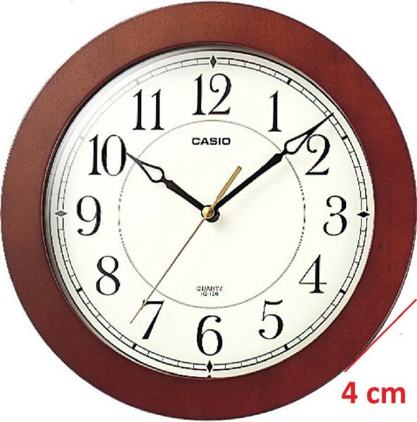 Casio IQ-126-5DF Plastik Kasa Duvar Saati