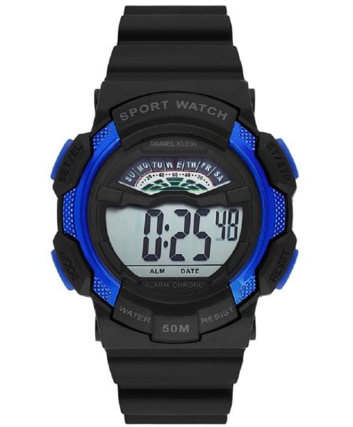 Daniel Klein DK.2153-1 12-15 Yaş Işıklı Alarmli Takvimli Kronometre Su Geçirmez Çocuk Saati