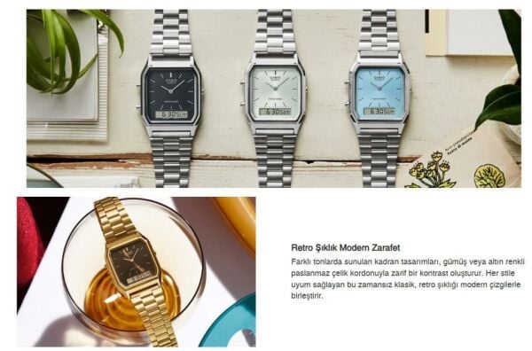 Casio AQ-230A-3AMQYDF Unisex Kol Saati