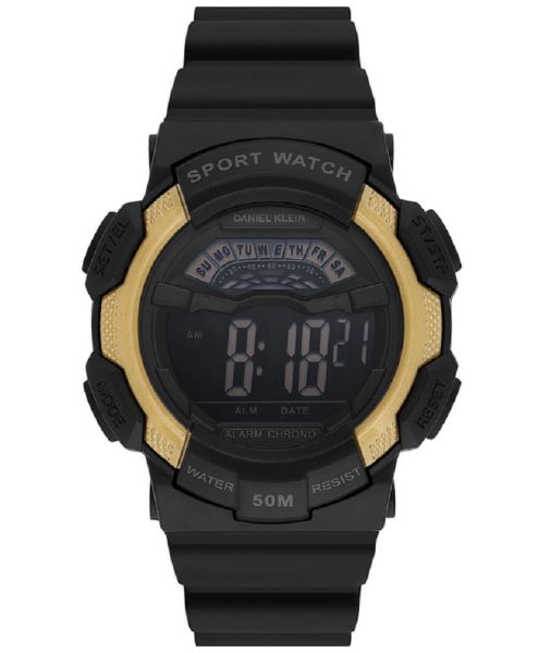 Daniel Klein DK.2153-2 12-15 Yaş Işıklı Alarmli Takvimli Kronometre Su Geçirmez Çocuk Saati