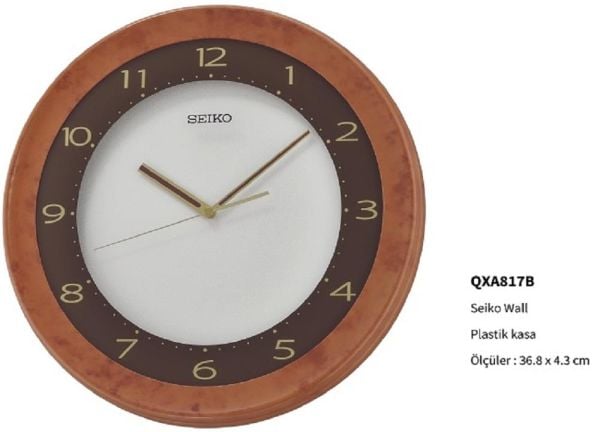Seiko QXA817B Dekoratif Duvar Saati