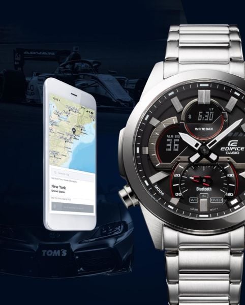 Casio Edıfıce ECB-30D-1ADF Bluetoothlu Erkek Kol Saati