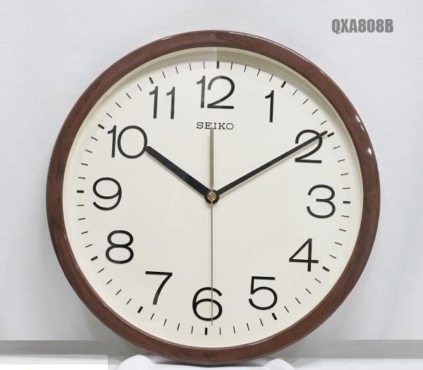Seiko QXA808B Sessiz Saniye Dekoratif Ofis Salon Oda Duvar Saati