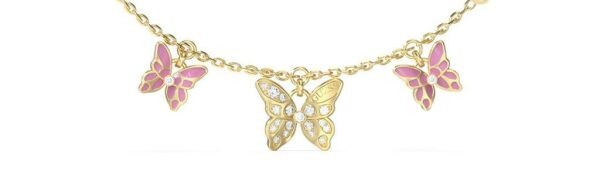 Guess JGUJUBB04102JWYGLPS Kelebek Kadın Bileklik