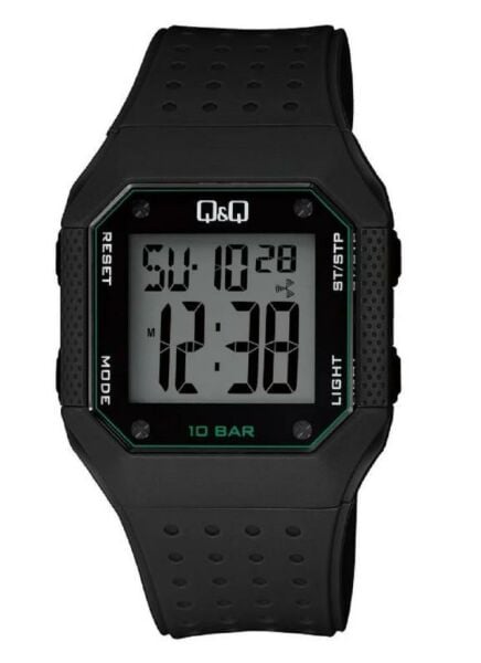 Q&Q M158J004Y Alarmlı Tarihli Kronometreli Işıklı Genç Kol Saati