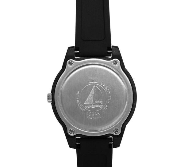 Q&Q VS13J003Y Siyah Renkli Çizgi Rakam Analog Çocuk Kol Saati