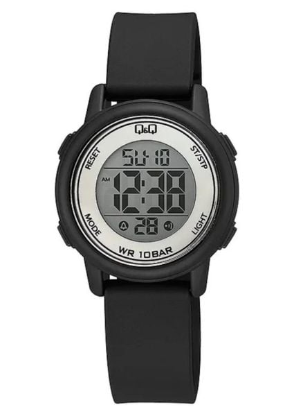 Q&Q G05A-02VY Siyah Renkli Alarmlı Tarihli Kronometreli Işıklı Çocuk Kol Saati