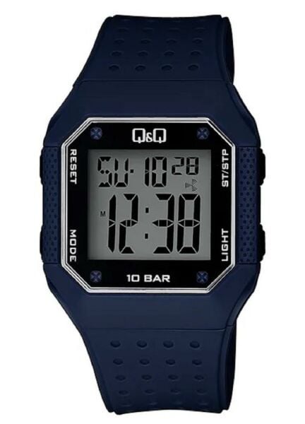 Q&Q M158J007Y Alarmlı Tarihli Kronometreli Işıklı Genç Kol Saati