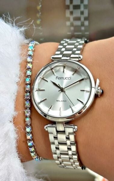 Ferrucci FC 0725 03590M.01 Bileklik Hediyeli Kadın Kol Saati