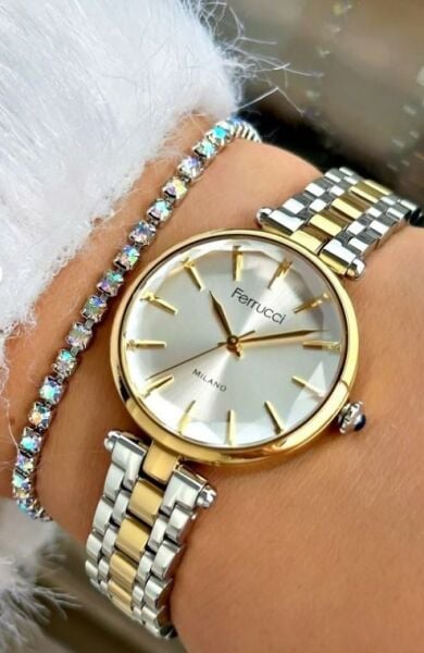 Ferrucci FC 0725 03590M.02 Bileklik Hediyeli Kadın Kol Saati