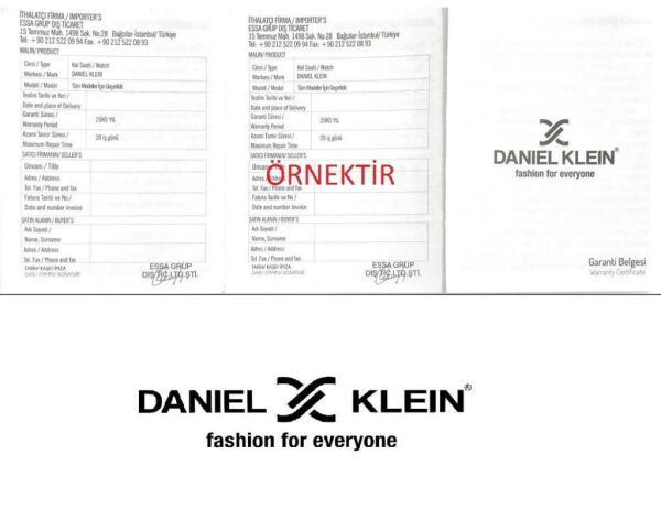 Daniel Klein DK102-013531-05 Erkek Kol Saati