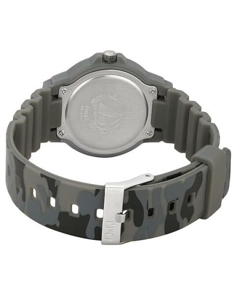 Q&Q V07A-013VY Kamuflaj Çocuk Kol Saati