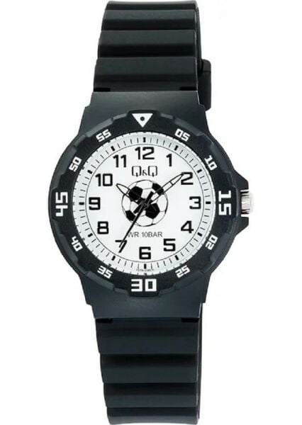 Q&Q V07A-014VY Futbol Topu Desenli Çocuk Kol Saati