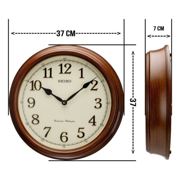 Seiko Clock QXD214B Melodili Duvar Saati