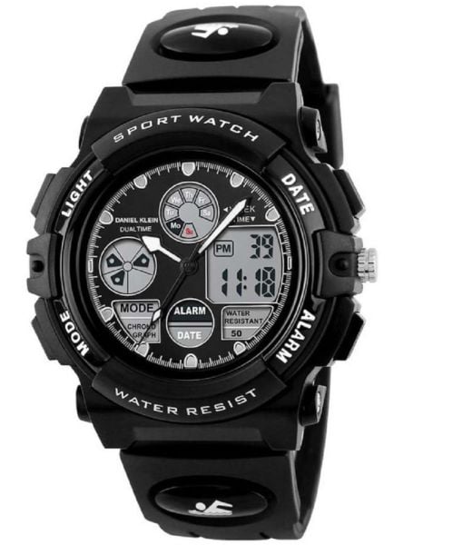 Daniel Klein DK-1163-1 10-14 Yaş için Alarm ve Kronometreli Analog Digital Çocuk Kol Saati